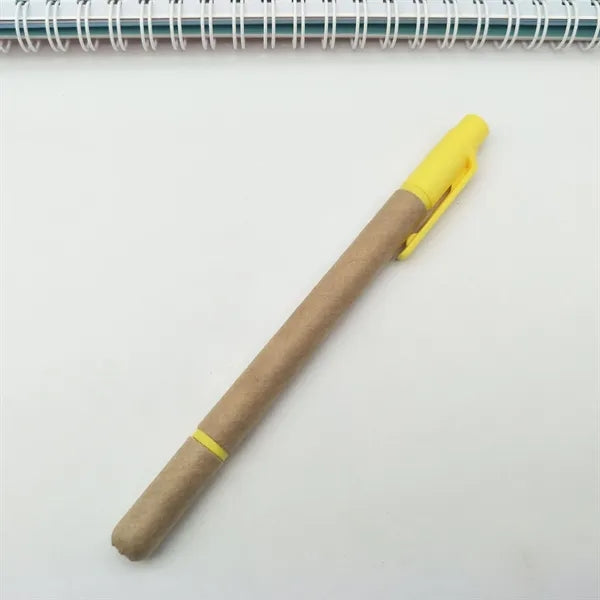 Dual-tip Eco Paper Pen
