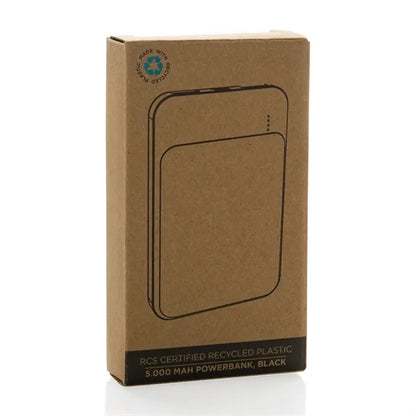 Recycled Plastic 5.000 mAh Powerbank