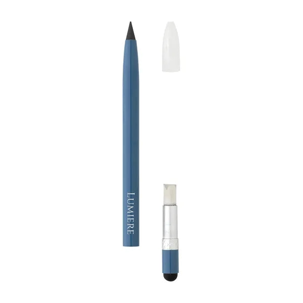 Aluminum Inkless Pen with Eraser