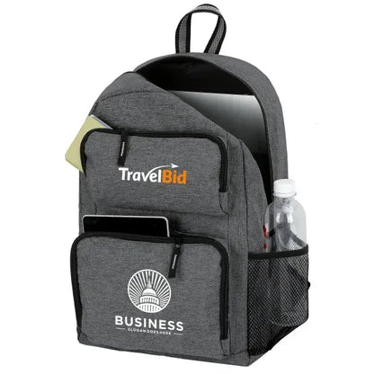 Graphite 15.6" Computer Backpack W Pockets (Embroidery)