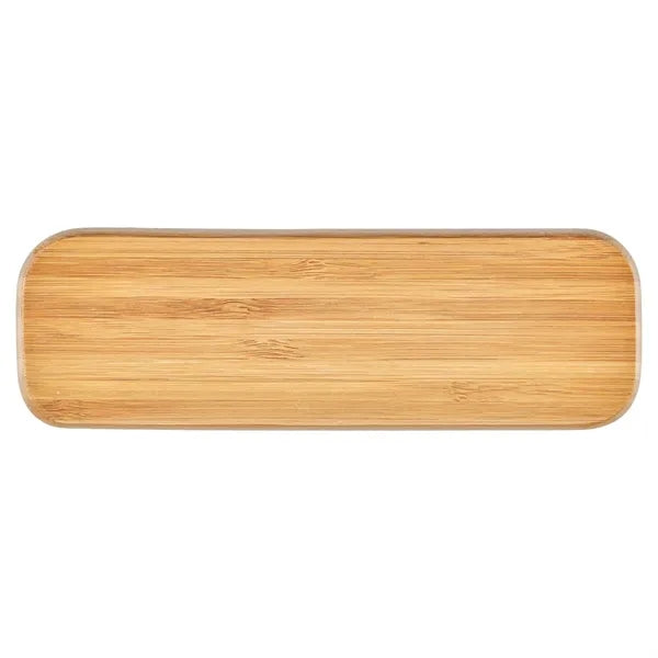 Bamboo Case With Pen Gift Set