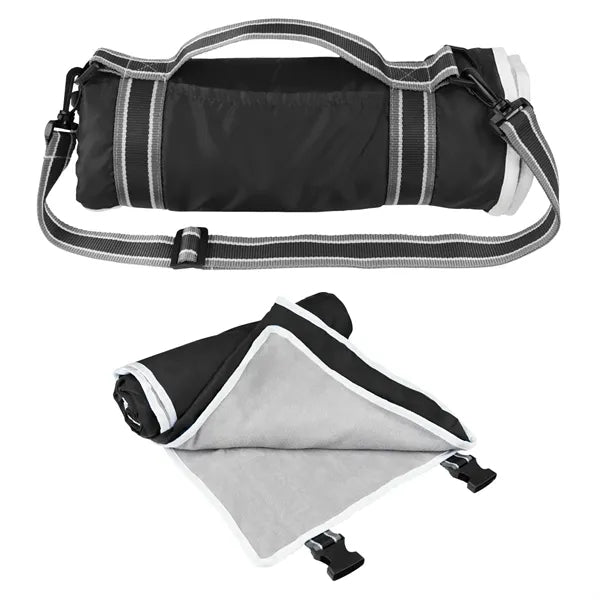 Riverside rPET Roll-Up Blanket With Carrying Handle