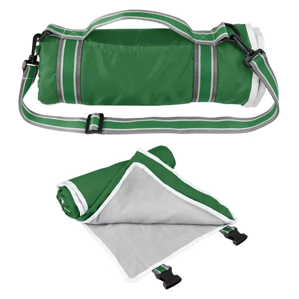 Riverside rPET Roll-Up Blanket With Carrying Handle