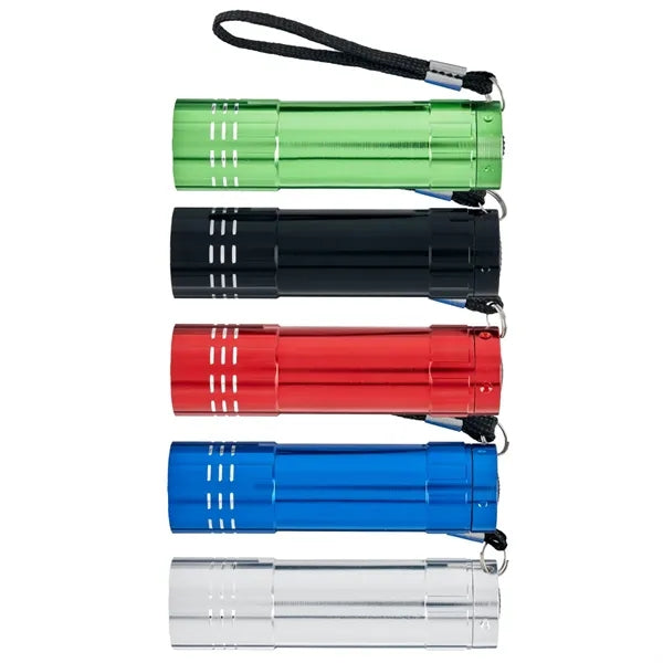 Spectre COB LED Aluminum Flashlight w/Strap