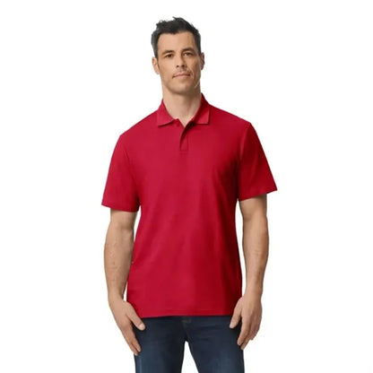 Gildan Men's Softstyle Double Pique Polo