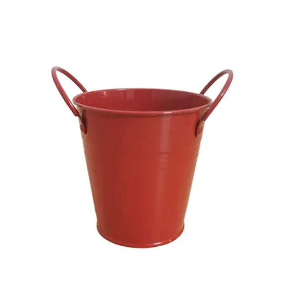 Durable Double-Handled Mini Metal Serving Bucket