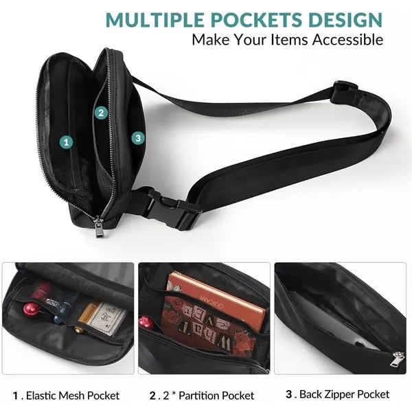 Women's Everywhere Crossbody Waist Pouch Belt Bag Fanny Pack