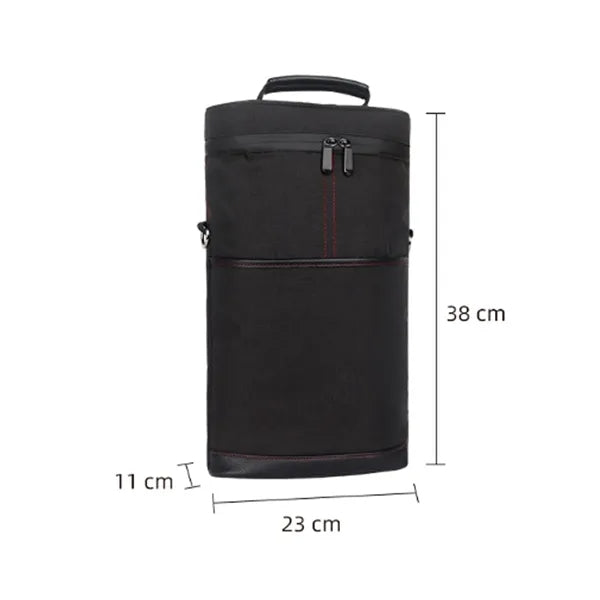 Insulated Wine Bottle Cooler Bag with Shoulder Strap