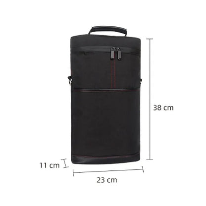 Insulated Wine Bottle Cooler Bag with Shoulder Strap