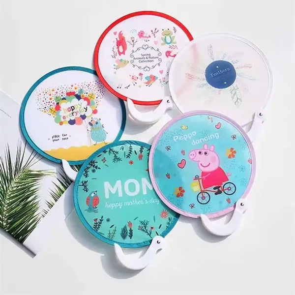 Nylon Folding Hand Fan