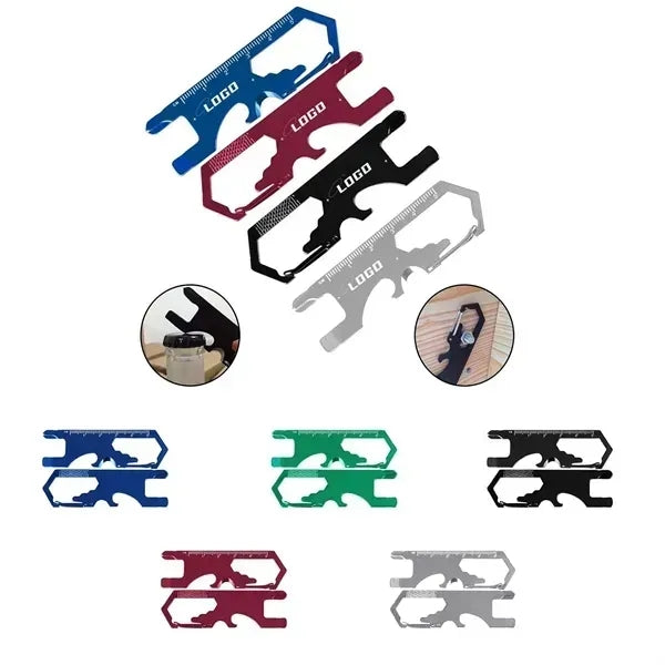 Multi-function Bottle Opener with Carabiner