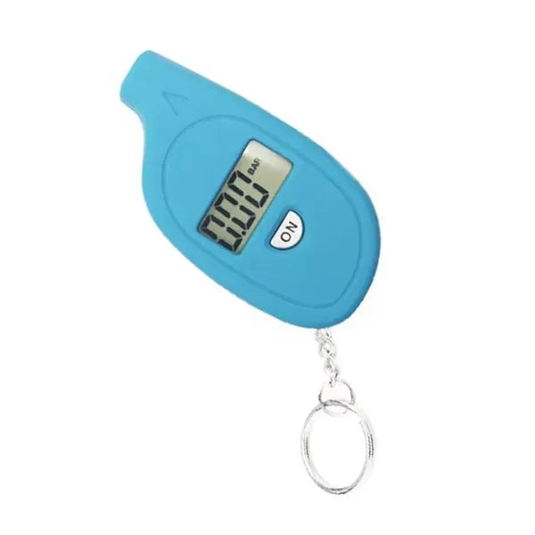 Mini Digital Tire Pressure Gauge With Keychain