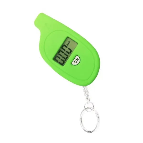 Mini Digital Tire Pressure Gauge With Keychain