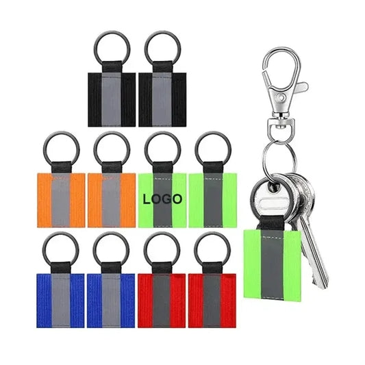 Reflective Nylon Keychain