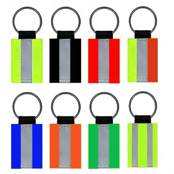 Reflective Nylon Keychain