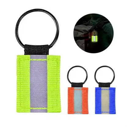 Reflective Nylon Keychain