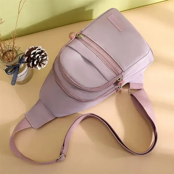 Crossbody Sling Backpack Chest Bag For Hiking