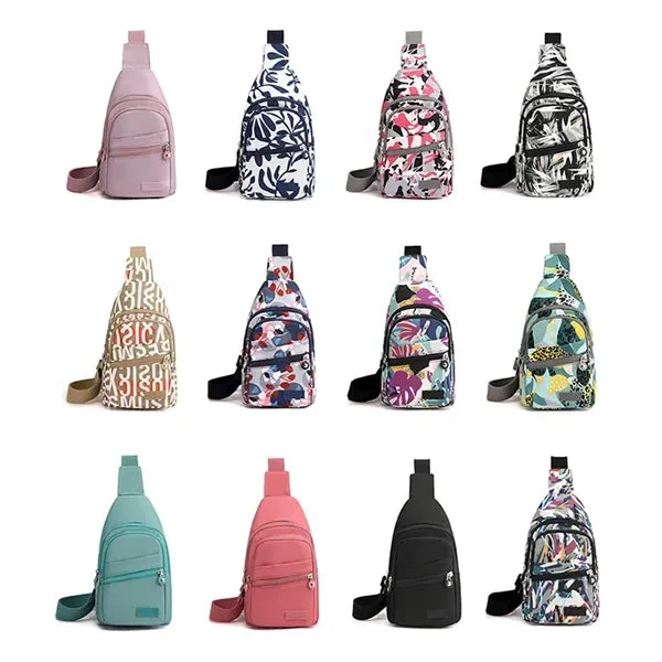 Crossbody Sling Backpack Chest Bag For Hiking