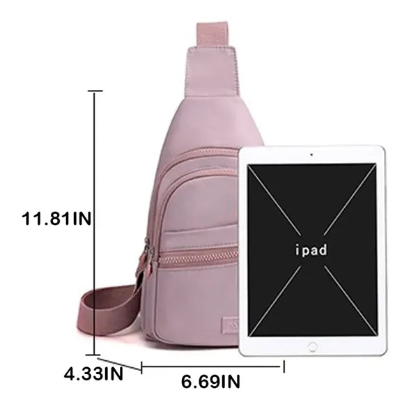 Crossbody Sling Backpack Chest Bag For Hiking