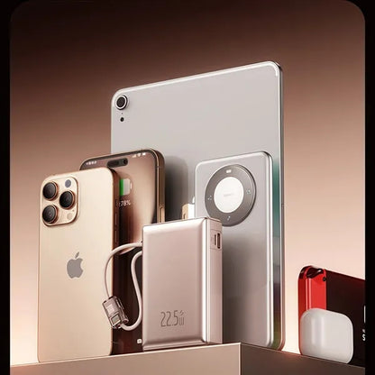 20000mAh Portable Fast Charging Power Bank with Dual Built I