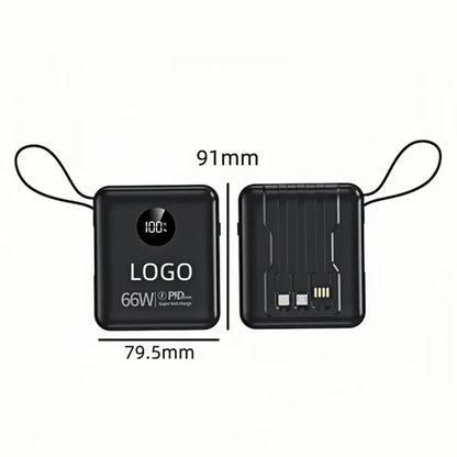 20000mAh 4in1 Fast Charging Power Bank With LED Flashlight