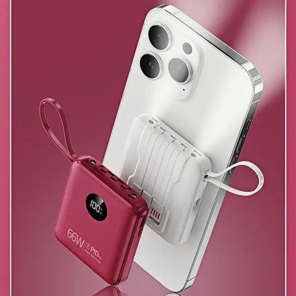 20000mAh 4in1 Fast Charging Power Bank With LED Flashlight