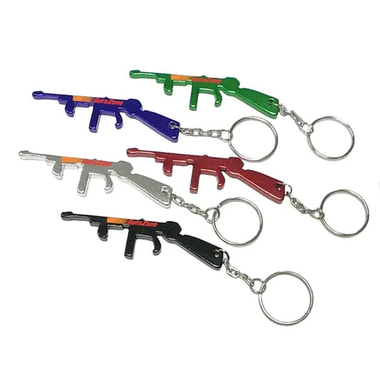 Rifle Shape Bottle Opener w/Key Chain
