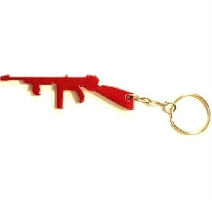Rifle Shape Bottle Opener w/Key Chain