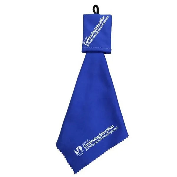 Eyeglasses Cleaning Microfiber Cloth Keychain Pouch
