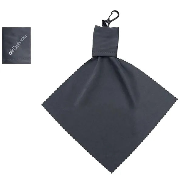 Eyeglasses Cleaning Microfiber Cloth Keychain Pouch
