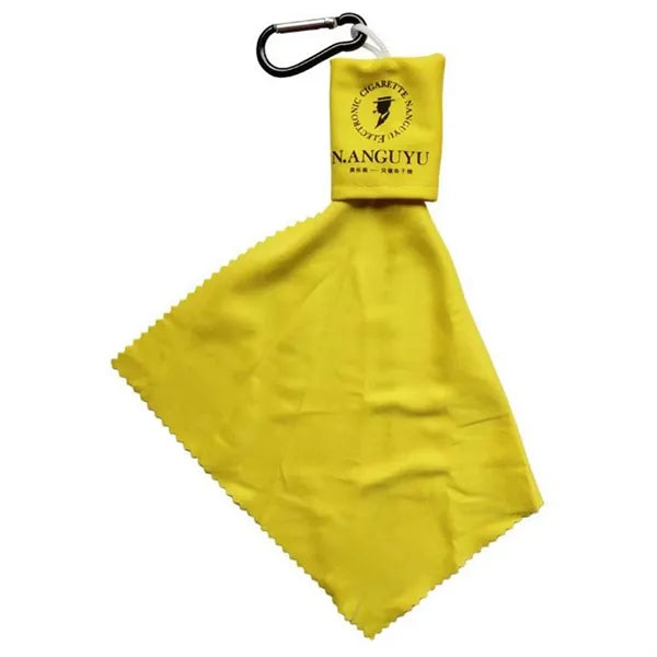 Eyeglasses Cleaning Microfiber Cloth Keychain Pouch
