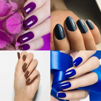 3 In 1 Rubber Base Gel Strengthening Nail Polish 6 Colors
