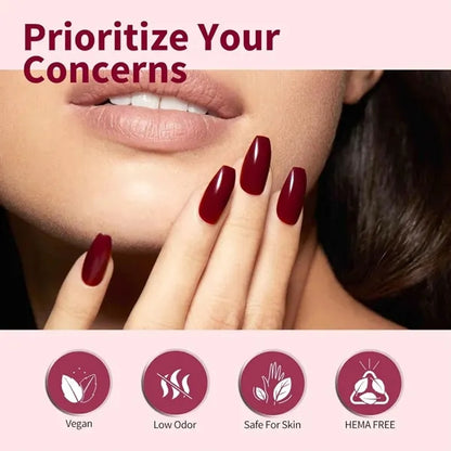 28 Day Wear Gel Nail Polish Vegan Safe Multi Colors
