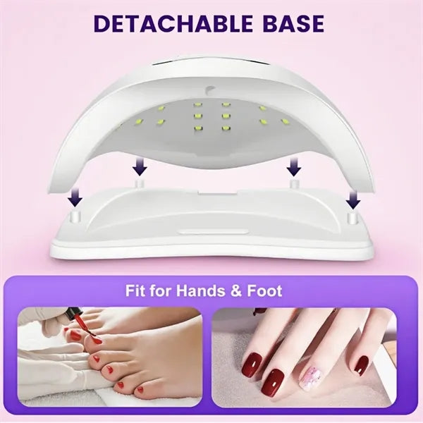 Professional 150W UV LED Nail Lamp With Auto Sensor 4 Timers