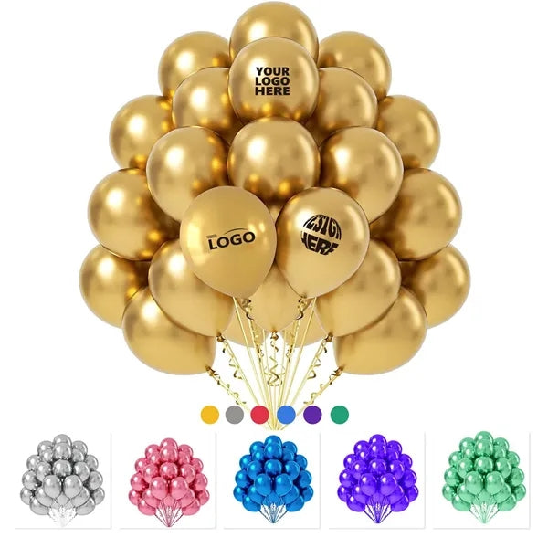 12Inch Metallic Balloon Birthday Party Decoration