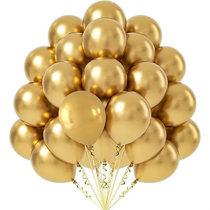 12Inch Metallic Balloon Birthday Party Decoration