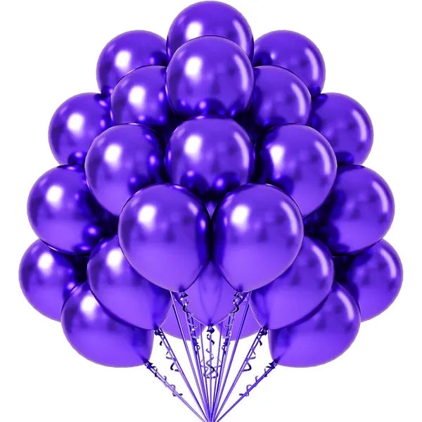 12Inch Metallic Balloon Birthday Party Decoration