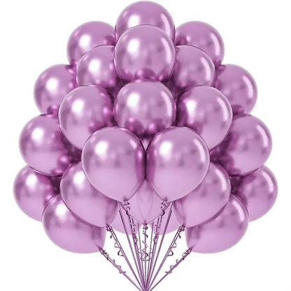 12Inch Metallic Balloon Birthday Party Decoration