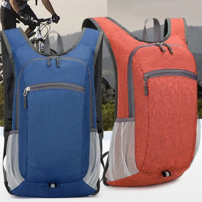 Lightweight Foldable Travel Backpack W/ Zipper Side Pocket