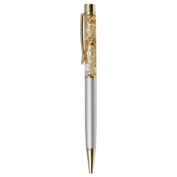 Metal Crystal Gold Leaf Pen