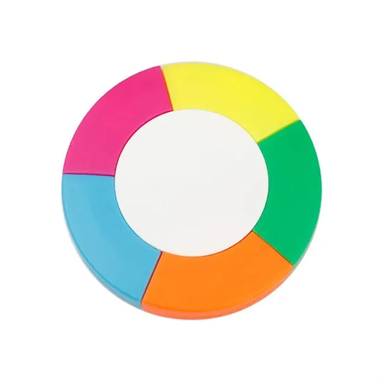 5-Color Round Highlighter