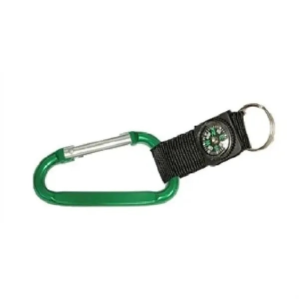 Large Size 7 Cm Carabiner with Compass
