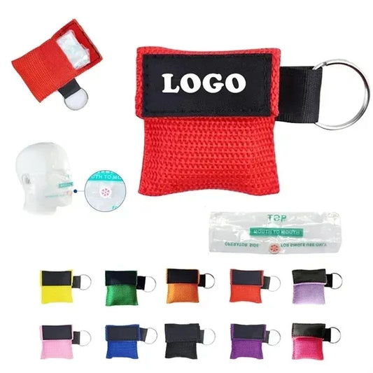 CPR Face Mask Shield w/Key Chain