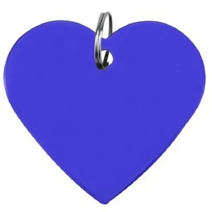Heart Shaped Aluminum Key Holder & Dog Tag