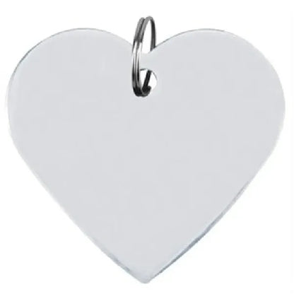 Heart Shaped Aluminum Key Holder & Dog Tag