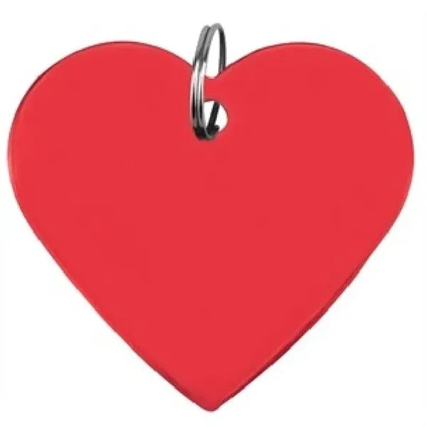 Heart Shaped Aluminum Key Holder & Dog Tag