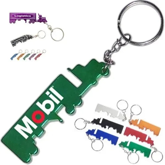 Truck Bottle Opener Keychain