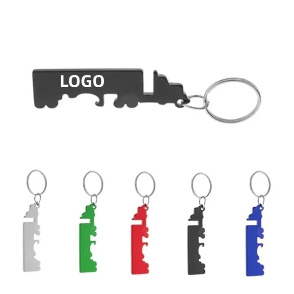 Truck Bottle Opener Keychain