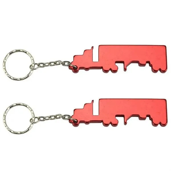 Truck Bottle Opener Keychain
