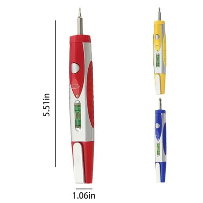Portable LED Mini Multi-Tool Pen Hardware Screwdriver